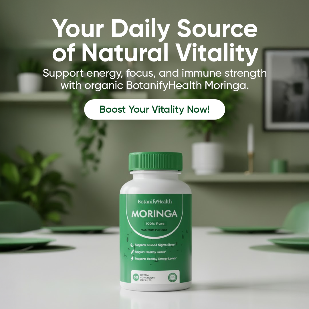 BotanifyHealth Moringa | Naturally Reduces Cortisol To Promote Metabolism and Restore Energy Inside and Out